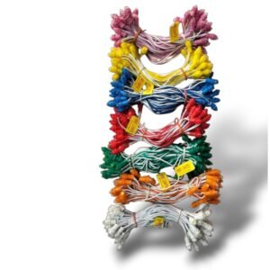 12 VOLT COPPER WIRE SINGLE COLOR  LED 5 INCH