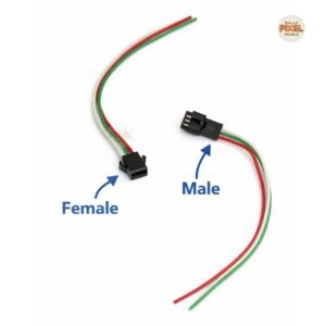 3 Pin Male Female Connector